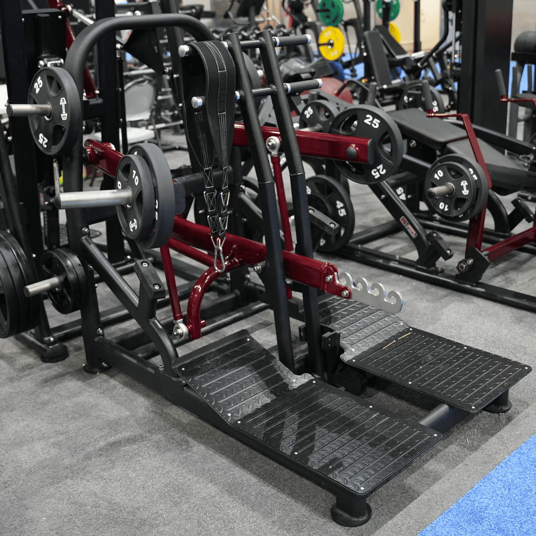 Pro Strength Belt Squat - Muscle D Fitness - Standing Belted Hip Thrust - Plate Loaded