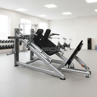 Muscle D Fitness 30-Degree Linear Hack Squat Machine
