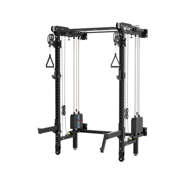Major Fitness F35 All-In-One Home Gym Wall Folding Power Rack