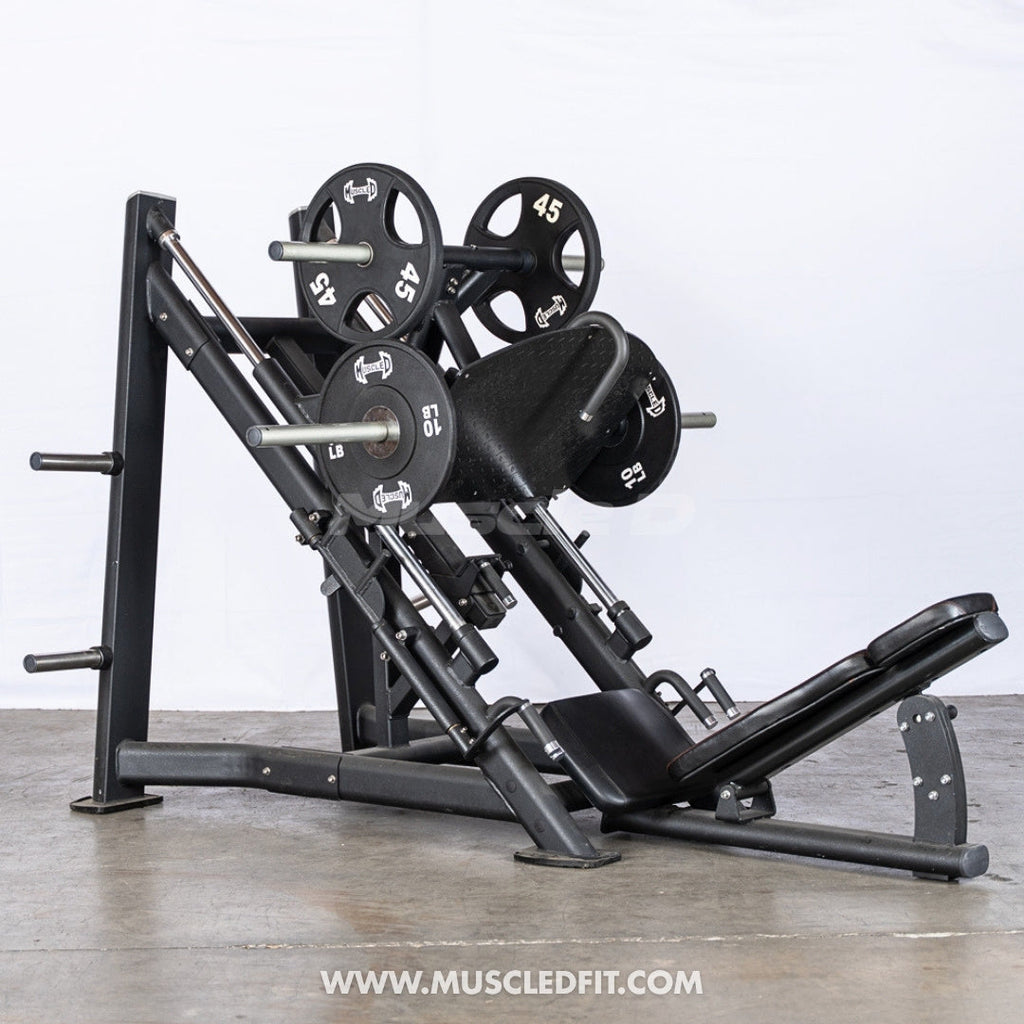 45 Degree Linear Leg Press Machine - Muscle D Fitness - Adjustable Angle Back Pad