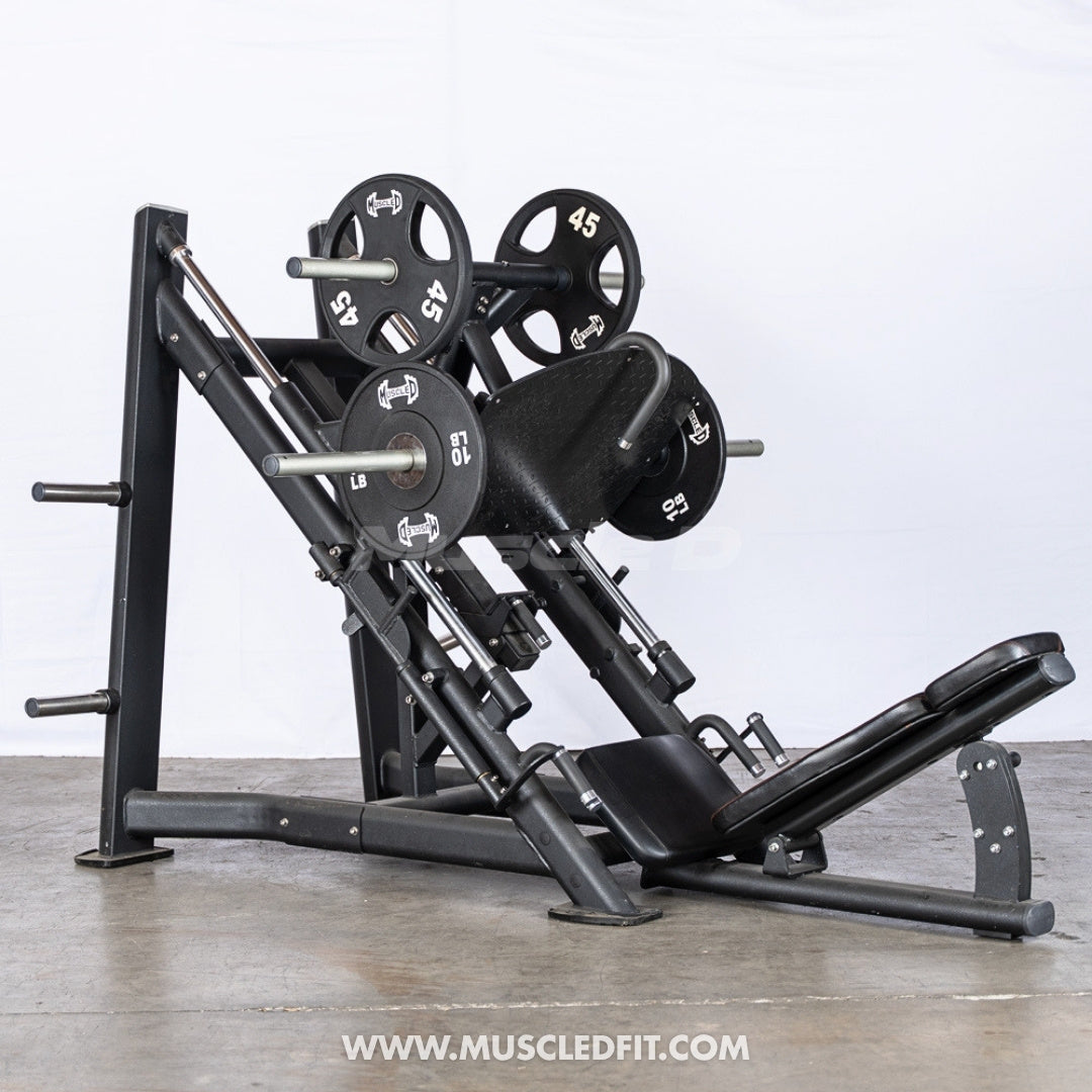 45 Degree Linear Leg Press Machine - Muscle D Fitness - Adjustable Angle Back Pad