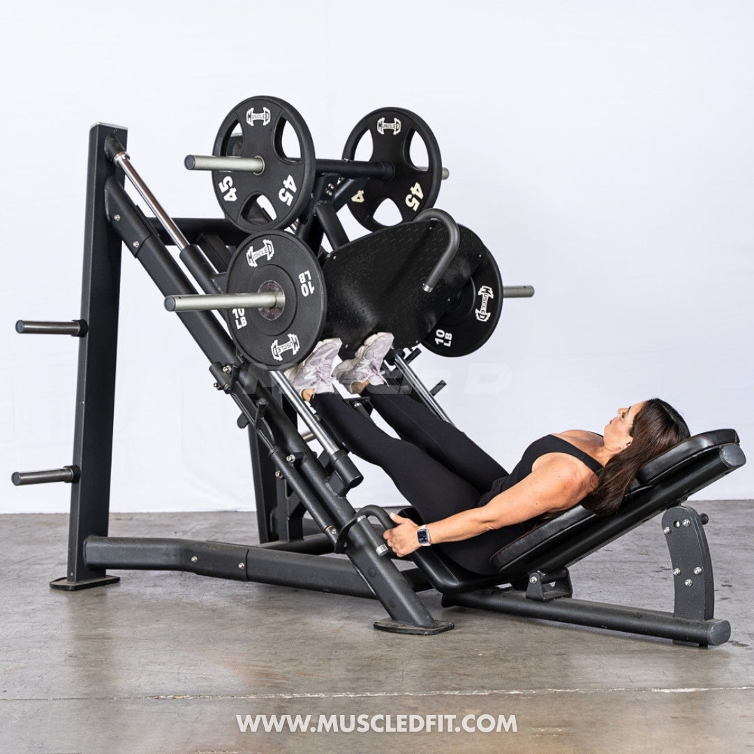 Muscle D Fitness 45 Degree Linear Leg Press Machine — view 12
