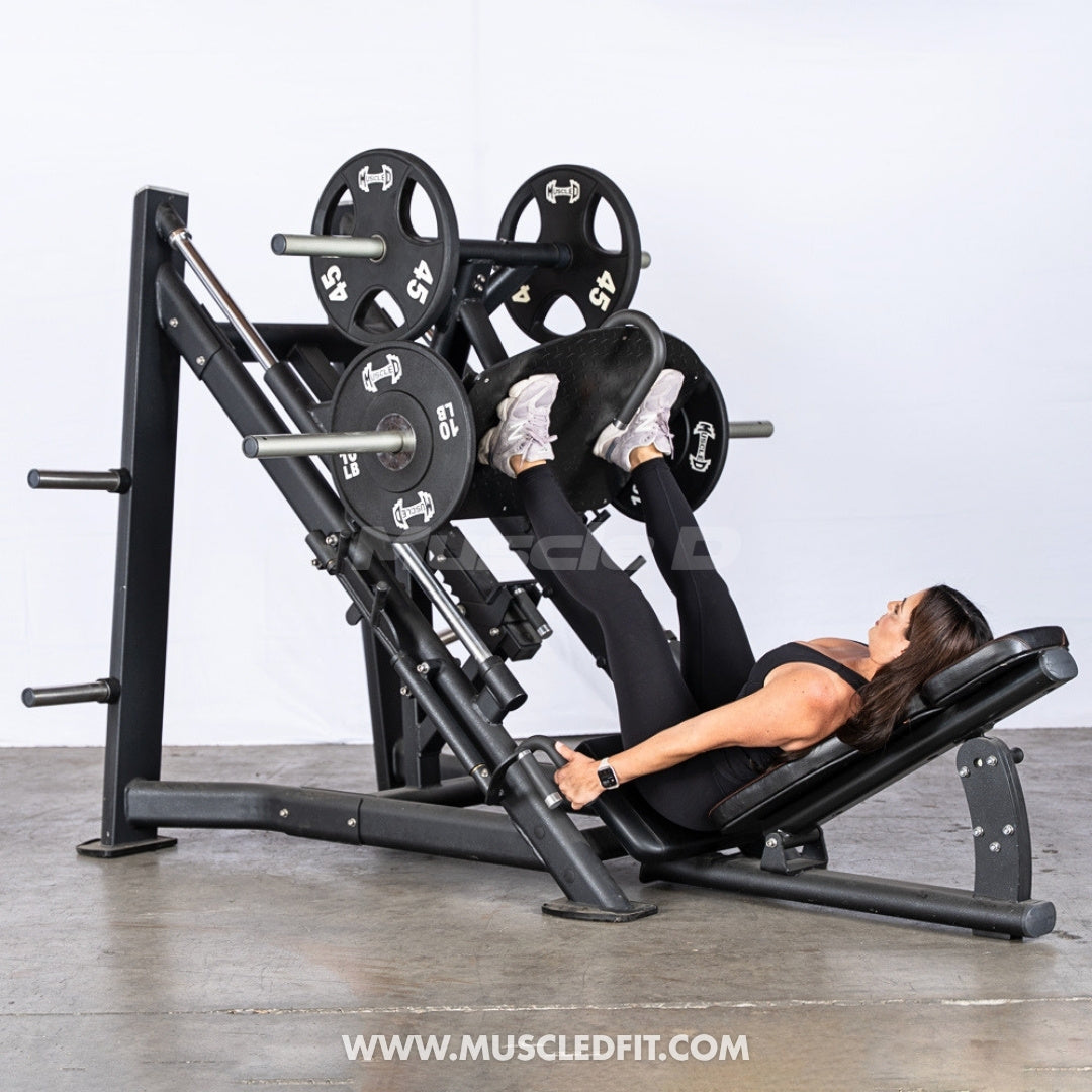 Muscle D Fitness 45 Degree Linear Leg Press Machine — view 13