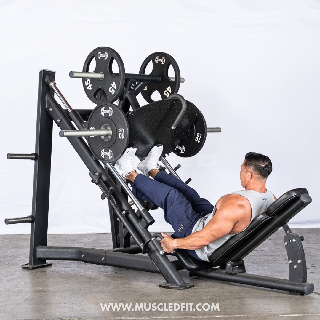 Muscle D Fitness 45 Degree Linear Leg Press Machine — view 4