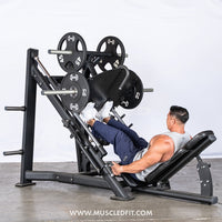 Muscle D Fitness 45 Degree Linear Leg Press Machine — view 4