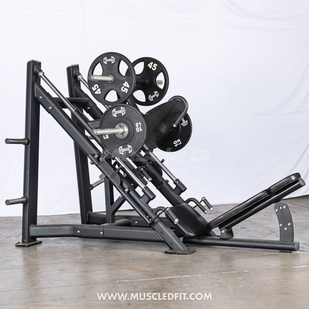 45 Degree Linear Leg Press Machine - Muscle D Fitness - Adjustable Angle Back Pad