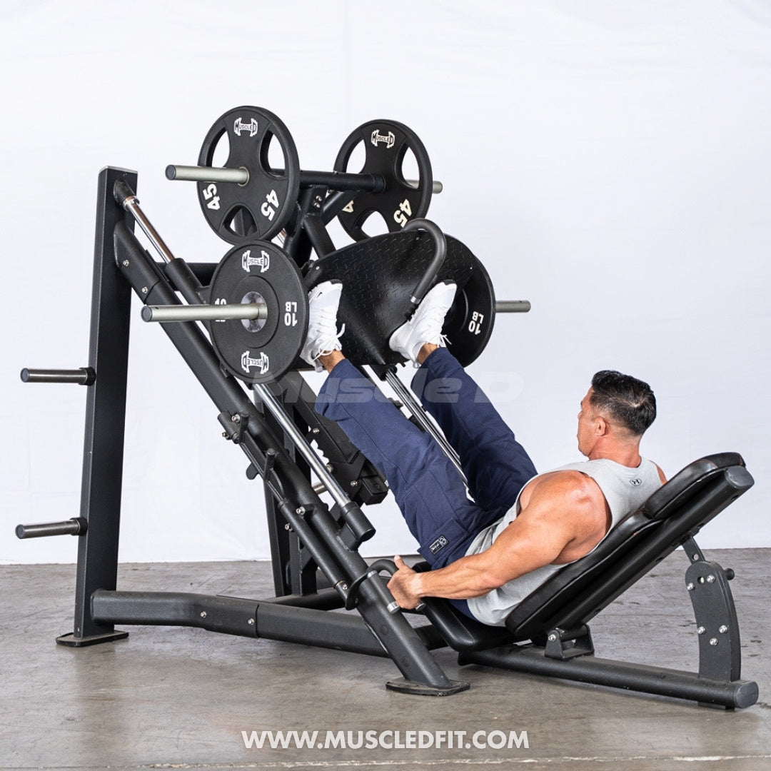 Muscle D Fitness 45 Degree Linear Leg Press Machine — view 5