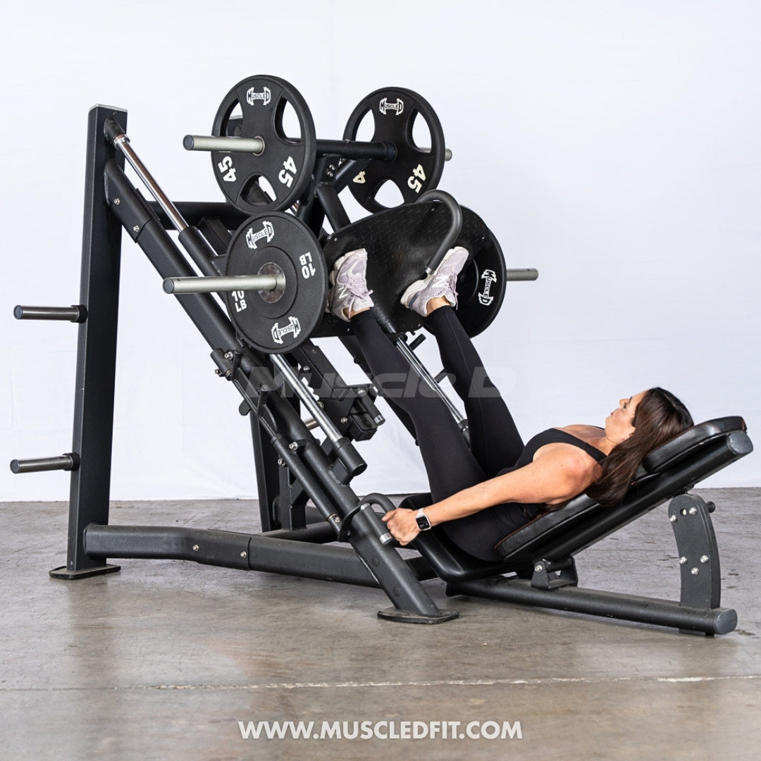 Muscle D Fitness 45 Degree Linear Leg Press Machine — view 10