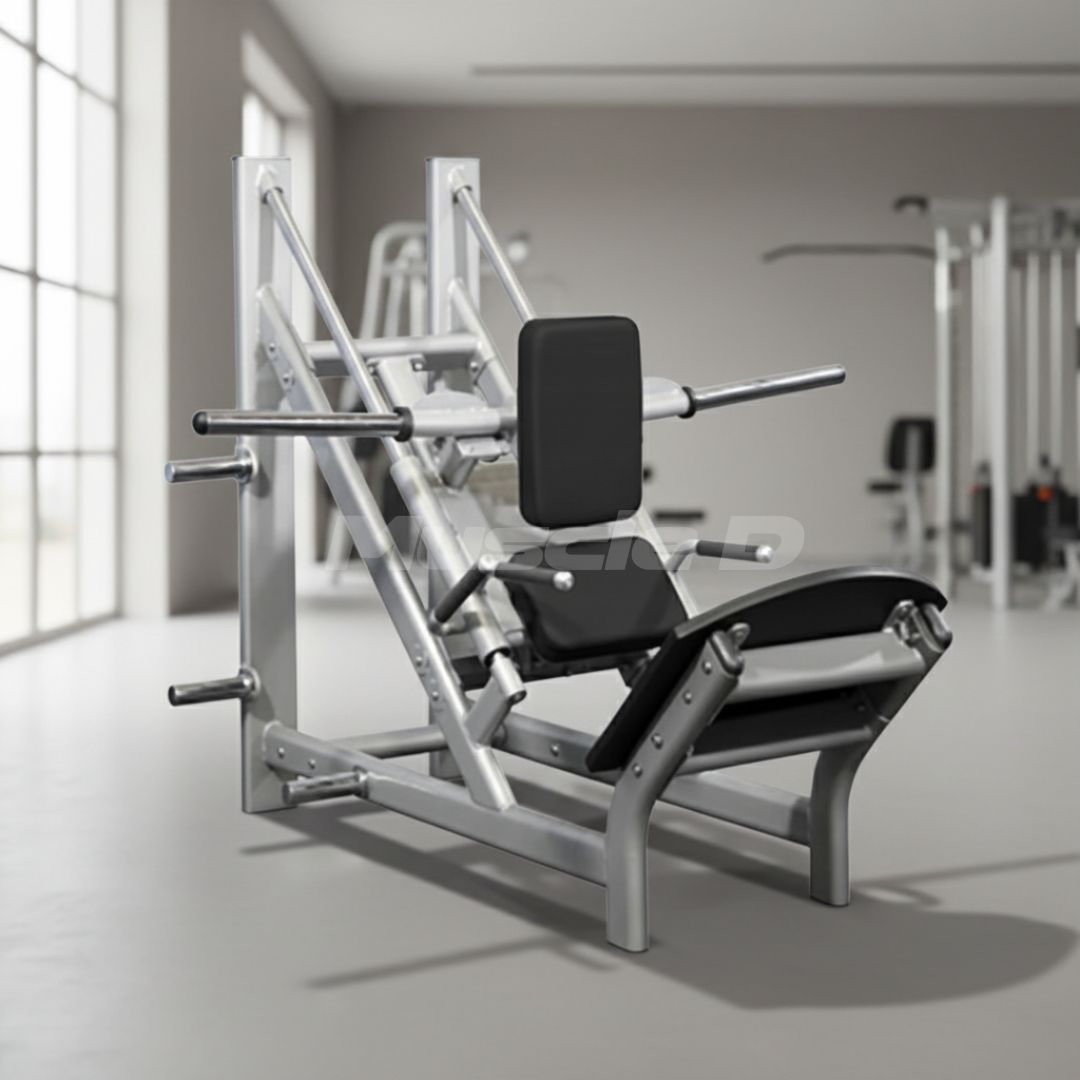 Muscle D Fitness 45 Degree Linear Calf Hack Machine