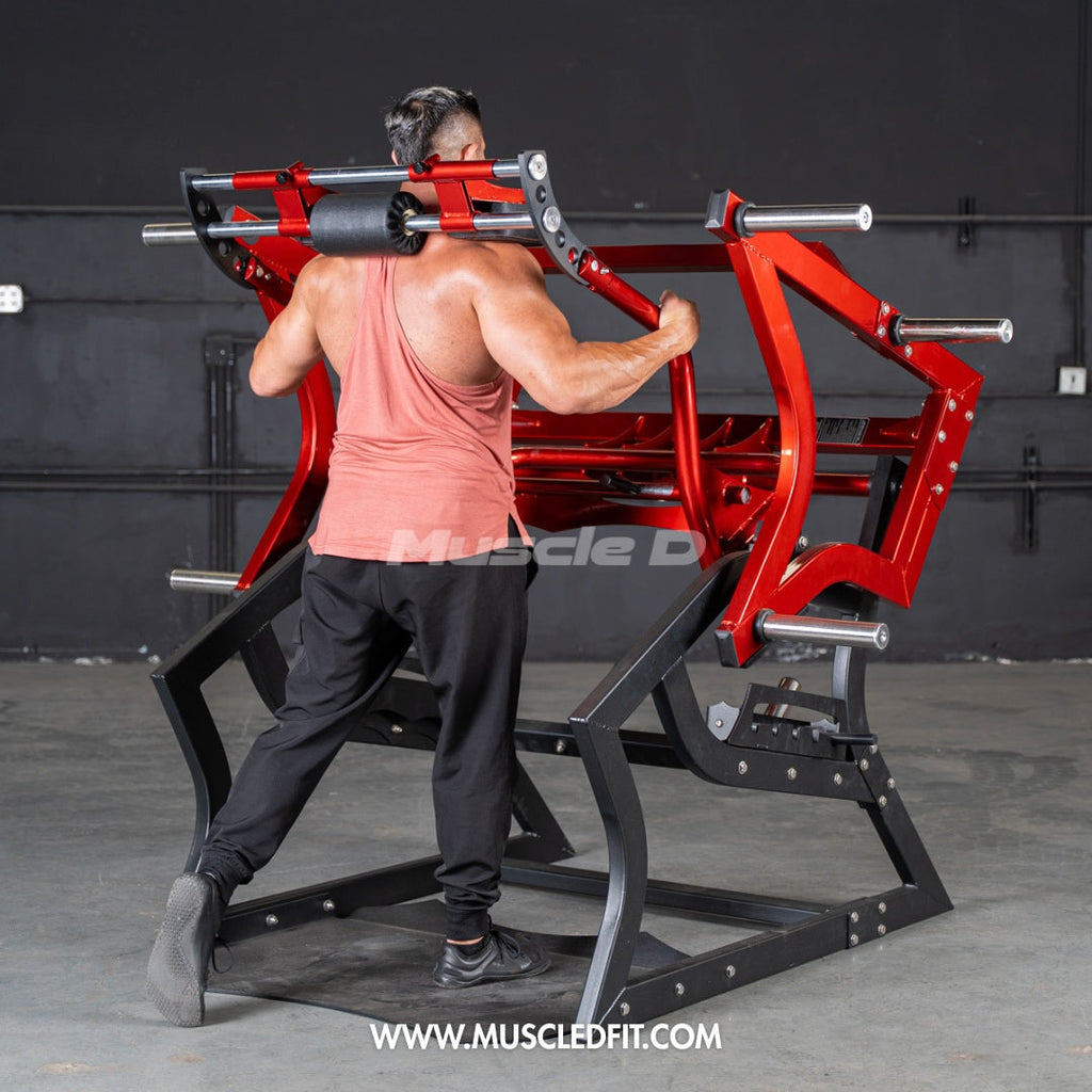Pro Strength Power Hack Squat | Muscle D Fitness Commercial Gym Machine
