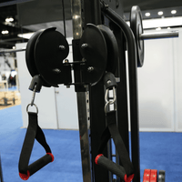 Muscle D Fitness Dual Adjustable Pulley Smith Combo — view 6