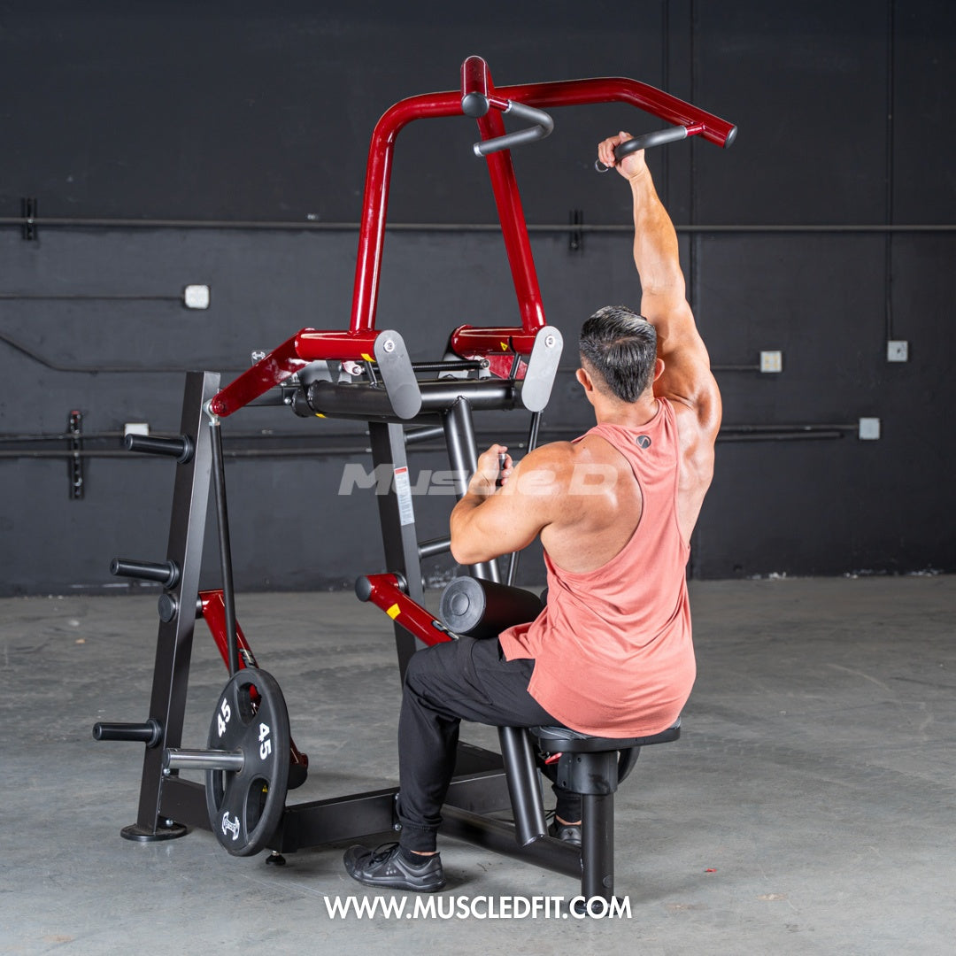 Power Leverage V2 Rotary Lat Pulldown – Iso-Lateral Commercial Gym Machine