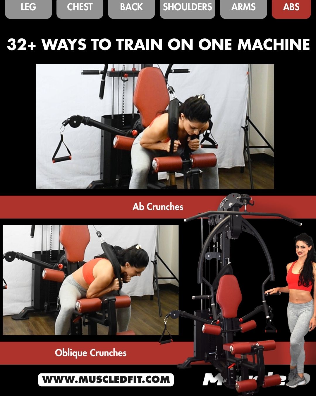 Muscle D Fitness Compact Single-Stack Multi-Gym — view 15