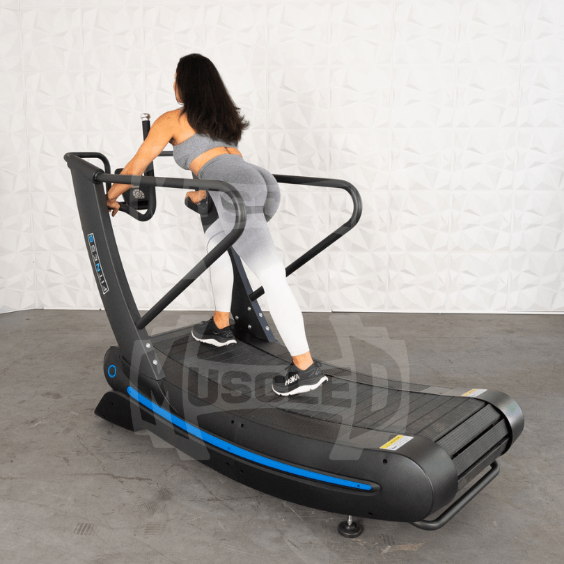 Commercial Self Powered Curve Treadmill - Muscle D Fitness - Standalone
