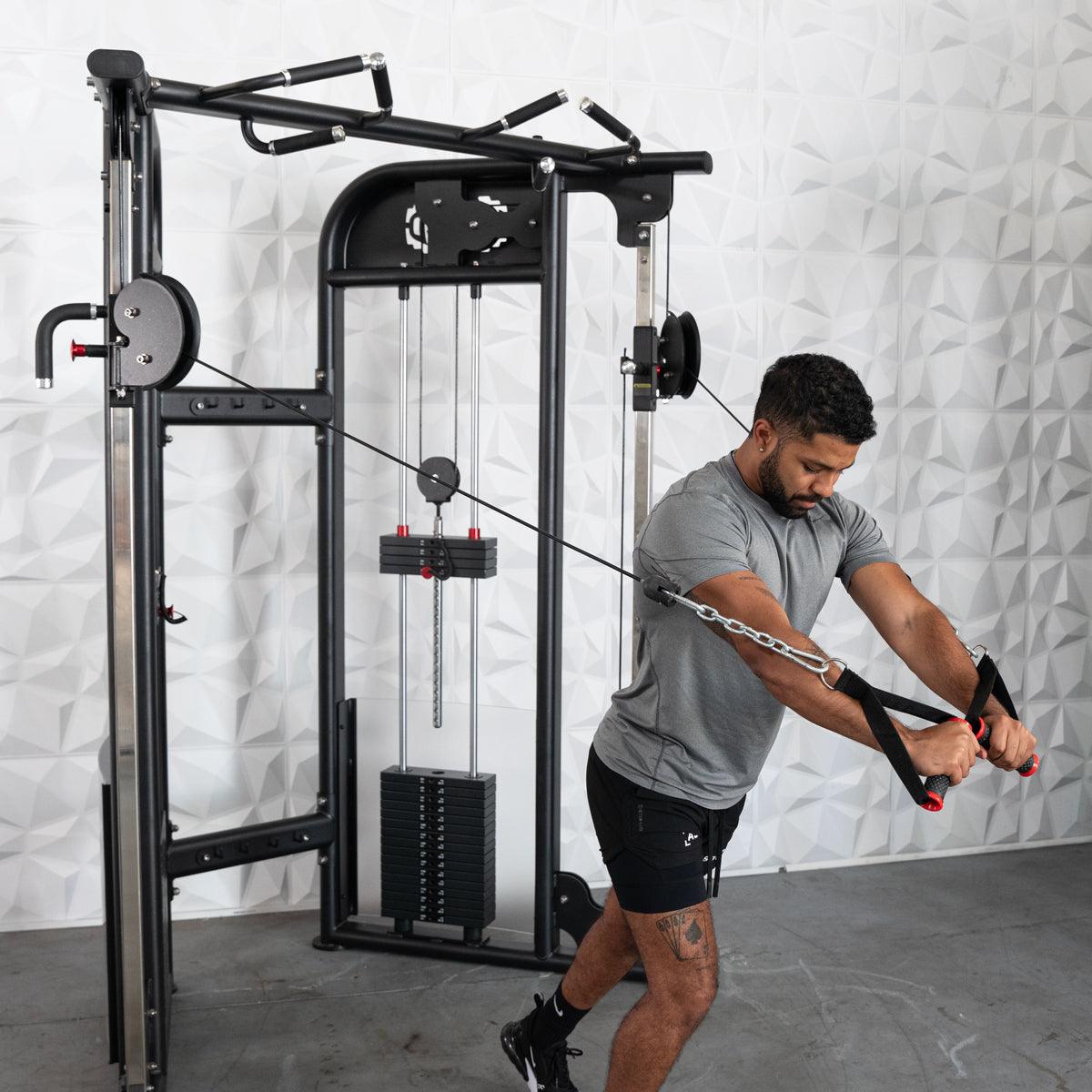 Muscle D Fitness 88" Dual Adjustable Pulley — view 7