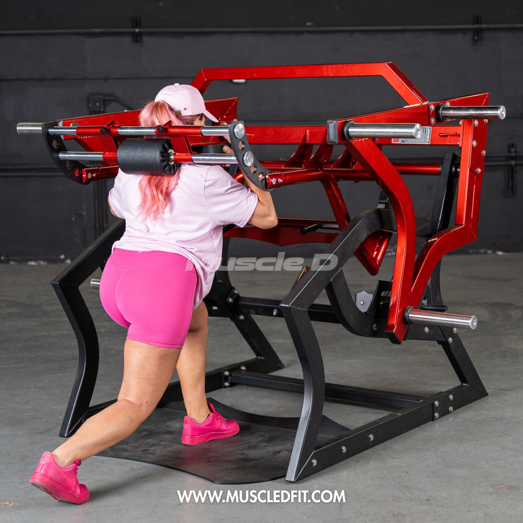 Pro Strength Power Hack Squat | Muscle D Fitness Commercial Gym Machine