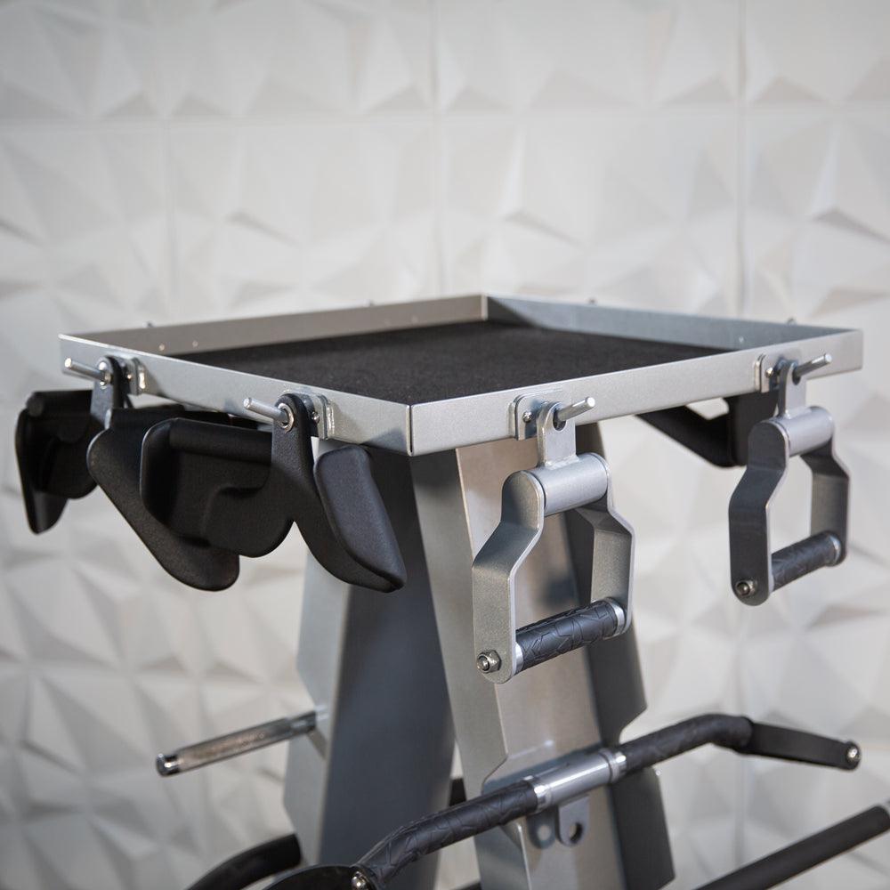 Muscle D Fitness Accessory Rack — view 4