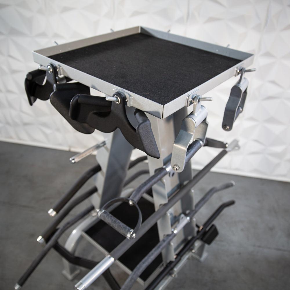 Muscle D Fitness Accessory Rack — view 7
