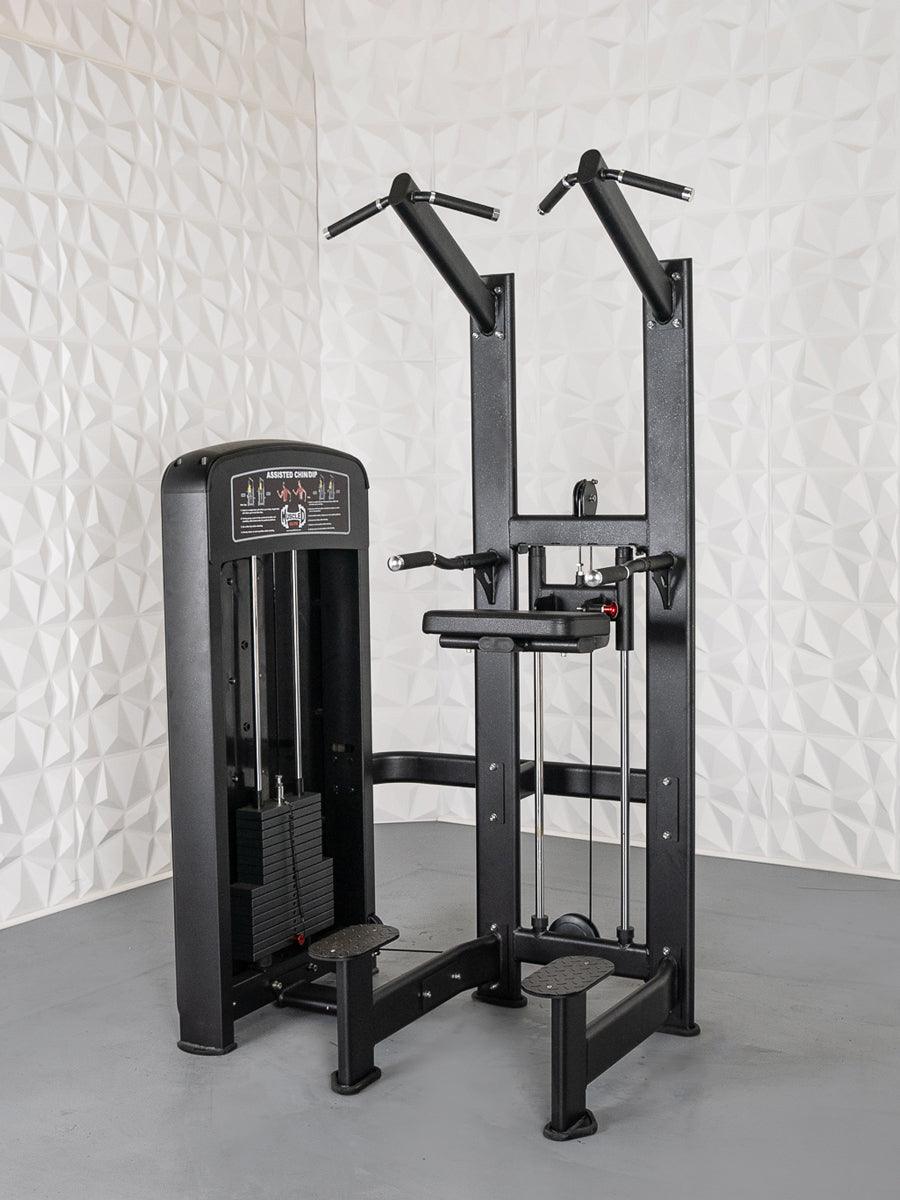 Muscle D Fitness Elite Selectorized Assisted Chin/Dip — view 2