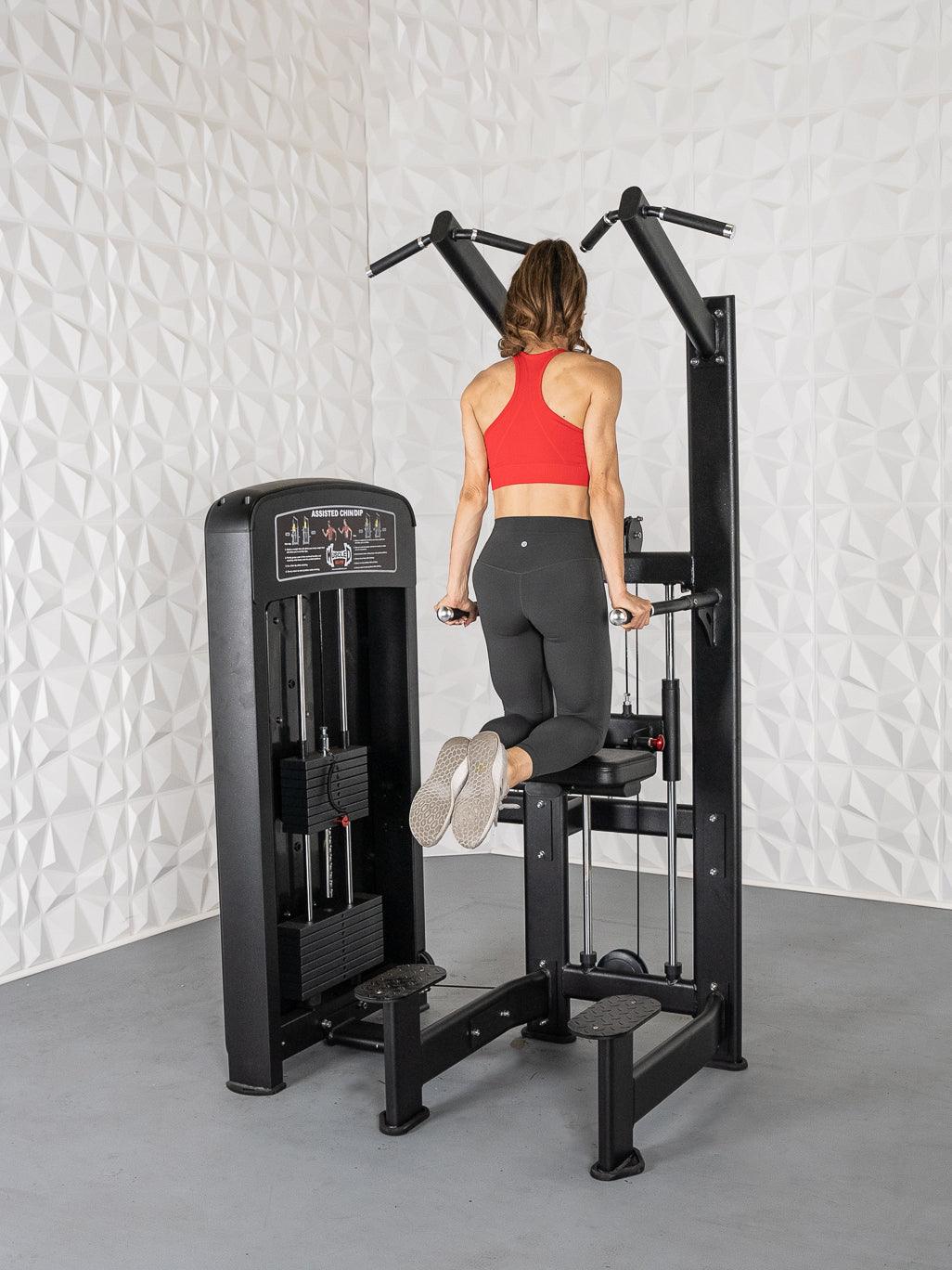Muscle D Fitness Elite Selectorized Assisted Chin/Dip — view 8