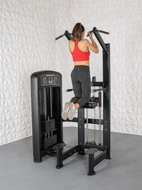 Muscle D Fitness Elite Selectorized Assisted Chin/Dip — view 6
