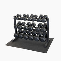 Best Fitness BFDR10B Dumbbell Rack