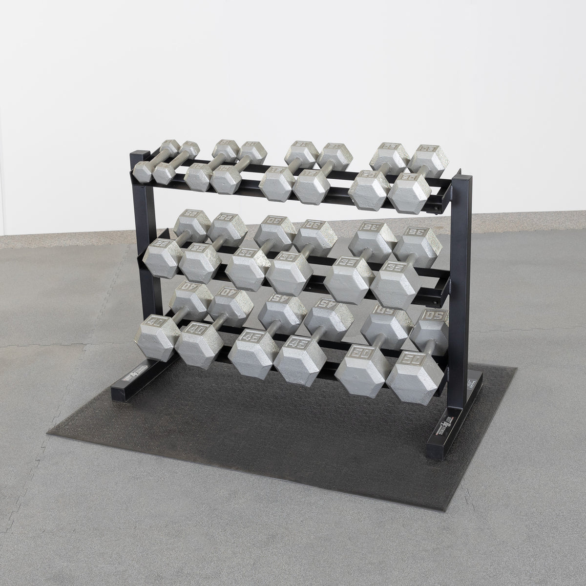 Best Fitness BFDR10B Dumbbell Rack