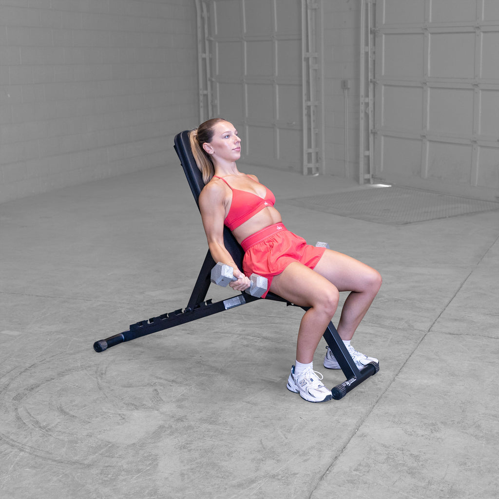 Best Fitness BFFID25B Folding Adjustable Bench