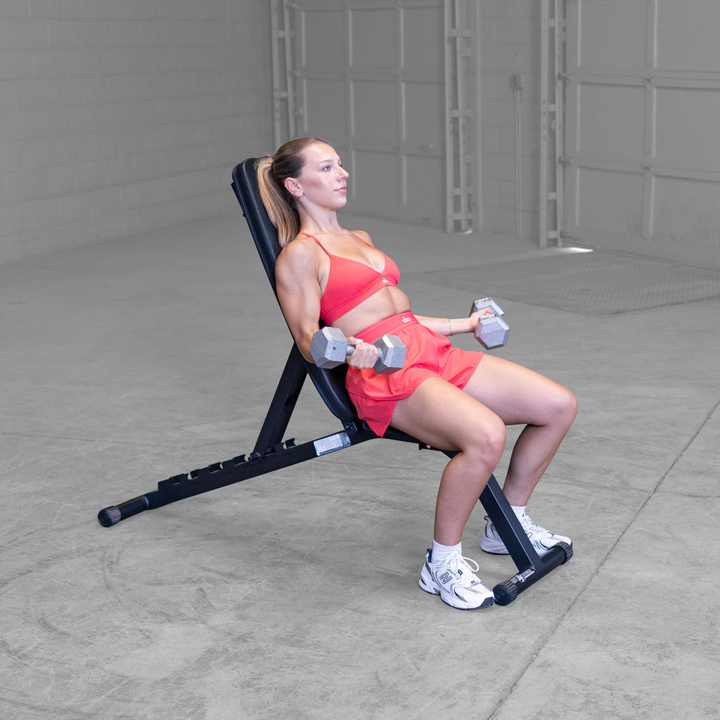 Best Fitness BFFID25B Folding Adjustable Bench