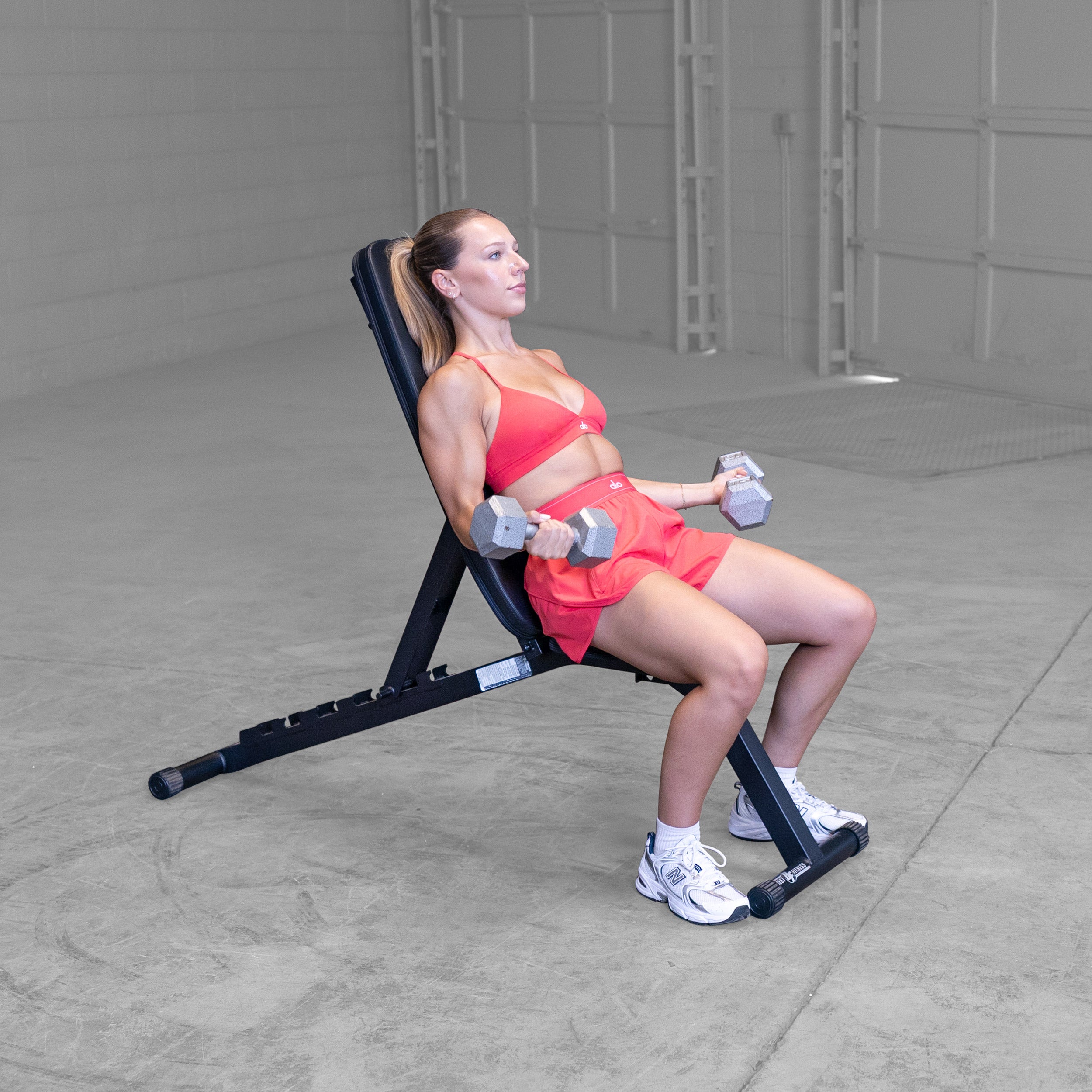 Best Fitness BFFID25B Folding Adjustable Bench