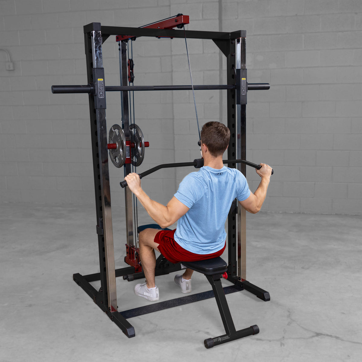 Best Fitness BFLA250 Smith Machine Lat Attachment