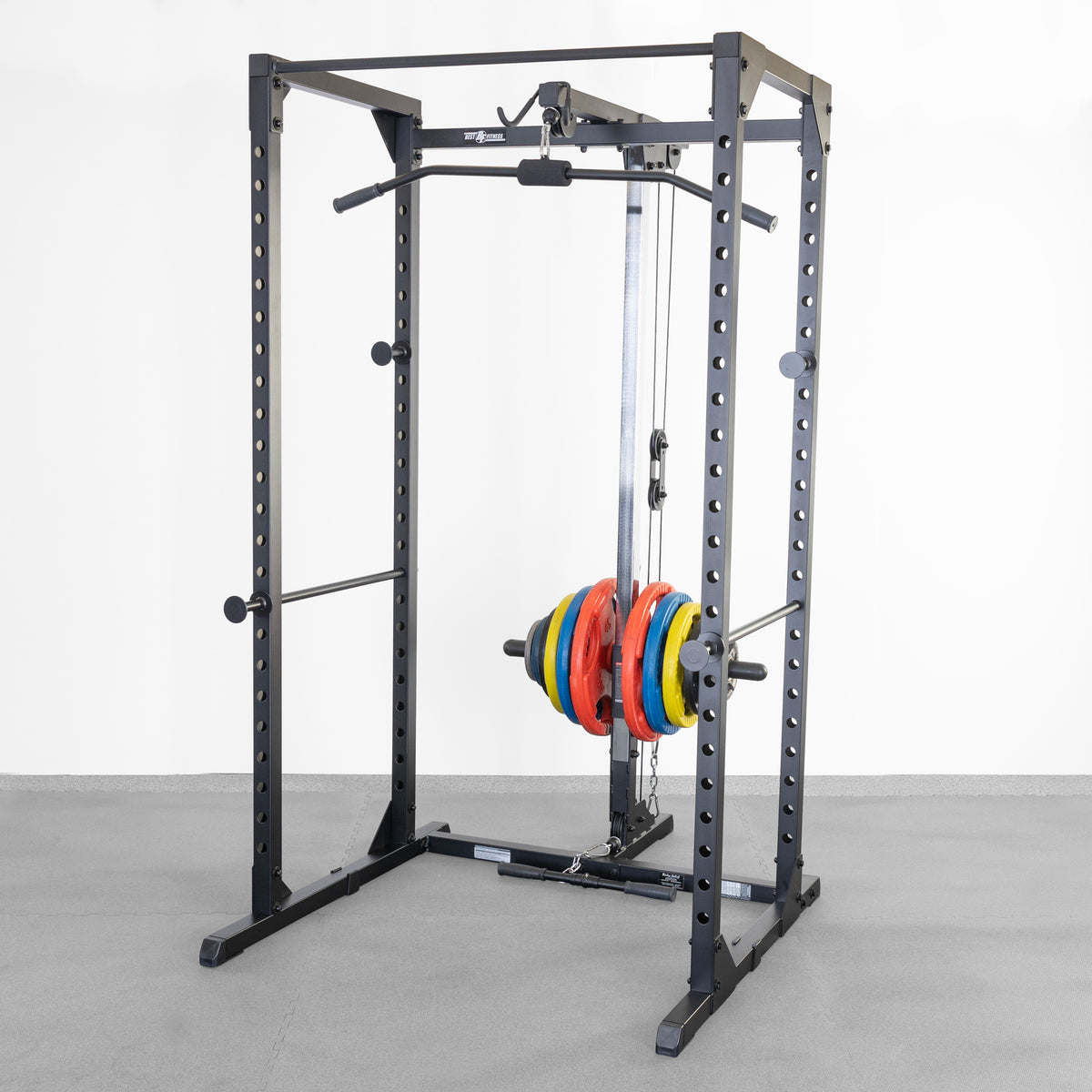 Best Fitness BFLA100B Power Rack Lat Attachment
