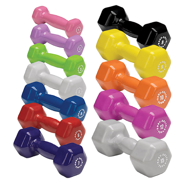 Body-Solid Tools Vinyl Dumbbell Sets