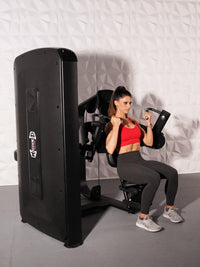Muscle D Fitness Elite Selectorized Biceps Curl — view 2