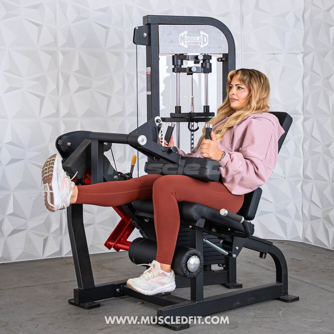Classic V2 Selectorized Leg Extension / Seated Leg Curl Combo | Muscle D