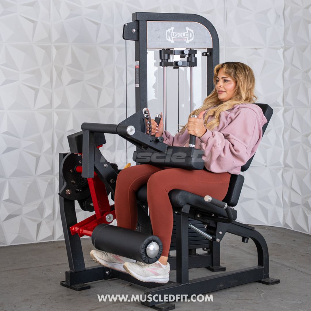 Classic V2 Selectorized Leg Extension / Seated Leg Curl Combo | Muscle D
