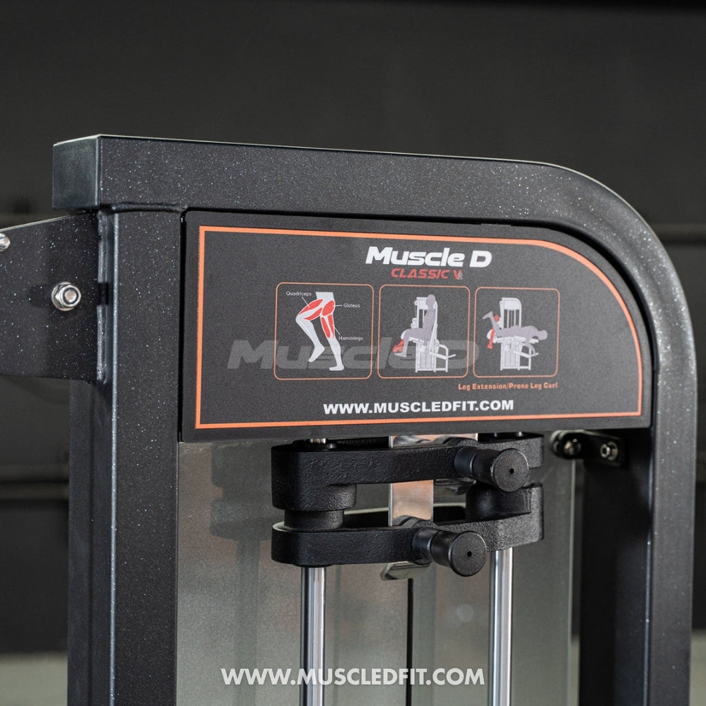 Classic V2 Leg Extension / Prone Leg Curl Combo – Muscle D Fitness