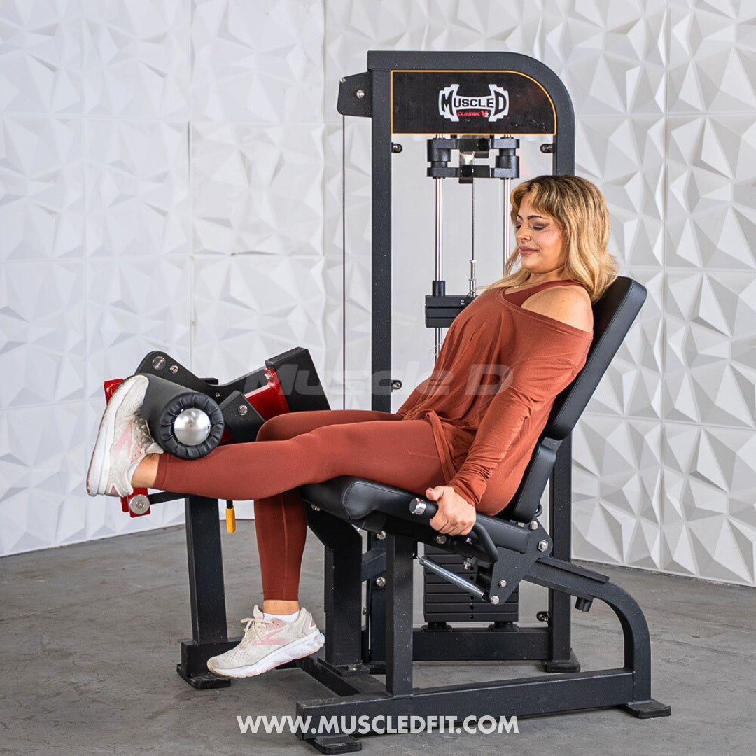Classic V2 Selectorized Leg Extension Machine – Muscle D Fitness