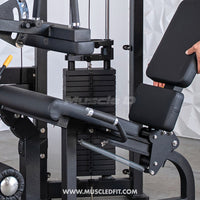 Classic V2 Selectorized Seated Leg Curl Machine – Muscle D Fitness
