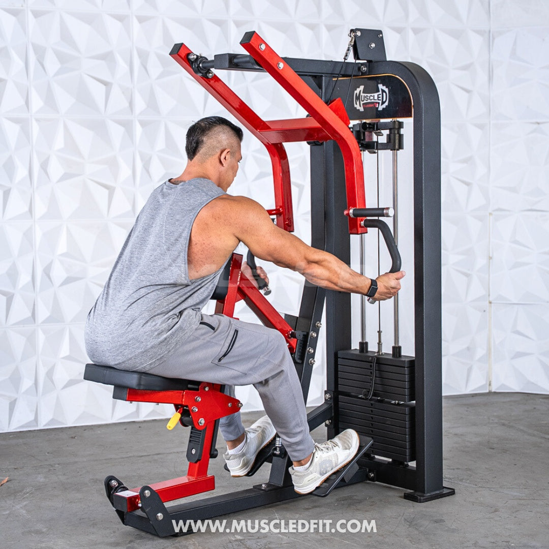 Classic V2 Selectorized Seated Row Machine – Commercial Grade, Multi-Grip