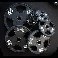 Muscle D Fitness Pro Urethane Coated Olympic Plates — view 4