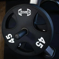 Muscle D Fitness Pro Urethane Coated Olympic Plates — view 5