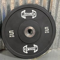 Color Urethane Bumper Plates - Smooth Hub - Made for Heavy Use