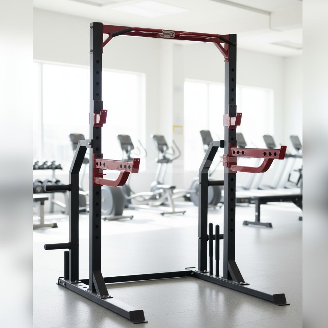 Muscle D Fitness Compact Half Cage