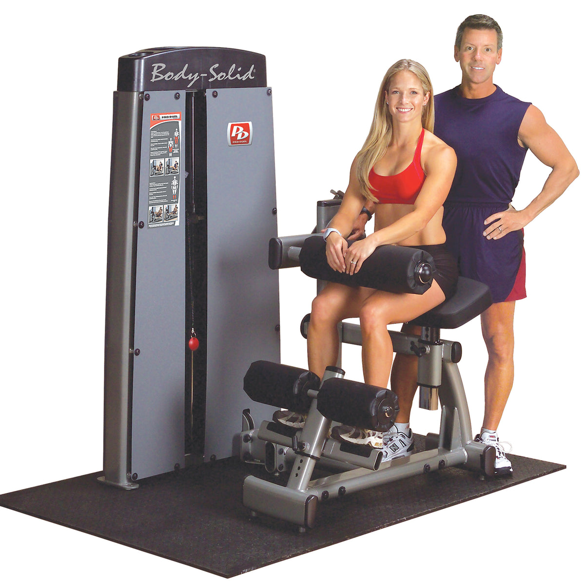 Body-Solid Pro Dual Ab Crunch & Back Extension Machine - Commercial Grade — view 2
