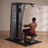 Body-Solid Pro Clubline Lat Pulldown & Mid Row Machine - Dual Adjustable Commercial — view 2