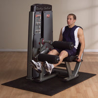 Body-Solid Pro Clubline Leg Extension & Curl Machine - 210lb Stack Commercial Grade — view 3