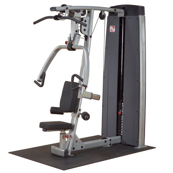 Body-Solid Pro Clubline DPLS-SF Dual Vertical Press & Lat Station - 200lb Stack Commercial