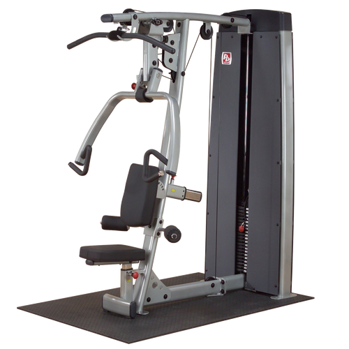 Body-Solid Pro Clubline DPLS-SF Dual Vertical Press & Lat Station - 200lb Stack Commercial