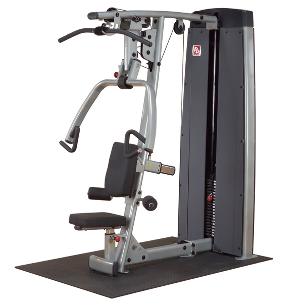 Body-Solid Pro Clubline DPLS-SF Dual Vertical Press & Lat Station - 200lb Stack Commercial